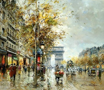 AB champs elysees Parisian Oil Paintings